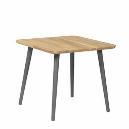 Stolik drewniany, dębowy. Kwadratowy stolik kawowy Modern Oak,
