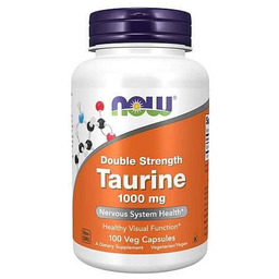 Now Foods Taurine 1000 mg, 100 kaps.