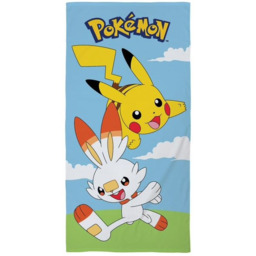 Ręcznik Pokémon - Pikachu and Scorbunny