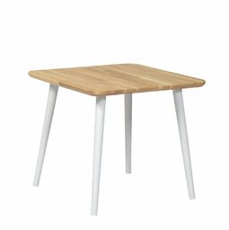 Stolik drewniany, dębowy. Kwadratowy stolik kawowy Modern Oak,
