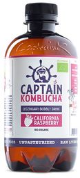 Napój Captain Kombucha California Raspberry - malinowy BIO