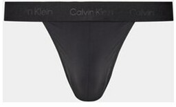 Calvin Klein Underwear Stringi 000NB3854A Czarny