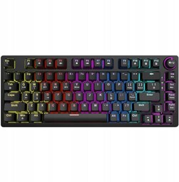 Klawiatura mechaniczna bezprzewodowa Savio Phenix Gateron Red Pro,