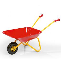 Taczka Dla Dzieci Czerwona Metalowa Rolly Toys