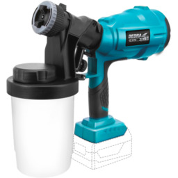 Akumulatorowy agregat do malowania natryskowego 0,9 l 18