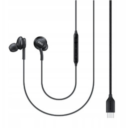 Słuchawki przewodowe douszne Usb C Samsung Akg IC-100BBEGEU