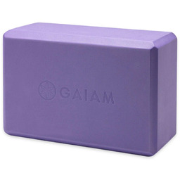 GAIAM KOSTKA DO JOGI Z PIANKI FIOLETOWA 52214