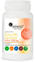 Aliness Kwas Alfa Liponowy R-ALA 200 mg, 60