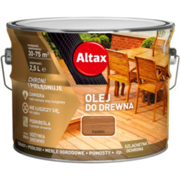 Olej do drewna 2,5 l kasztan Altax