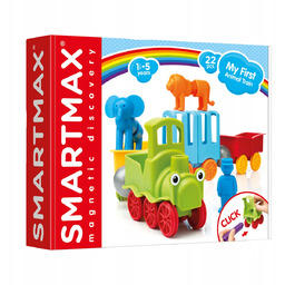 Pierwsze Klocki magnetyczne Pociąg Smart Max Iuvi Games