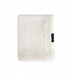 Lullalove, Kocyk ażurowy daisy kokos