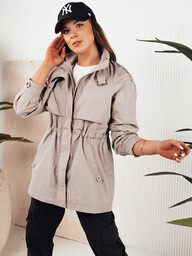 Kurtka parka damska TILAN beżowa Dstreet TY4275-M