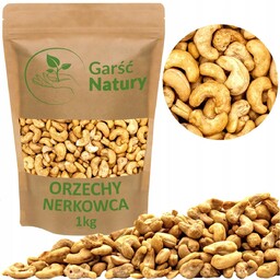 ORZECHY NERKOWCA 1kg orzechy nerkowca CAŁE 1 kg