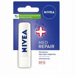 NIVEA Lip Care Regeneracyjna pomadka do ust Med