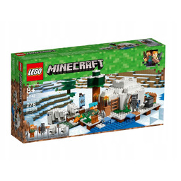 Lego Minecraft 21142 Igloo niedźwiedzia polarnego Nowe