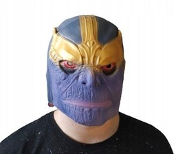 Maska Lateksowa Thanos Avengers Halloween Tanos