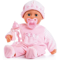 Bayer Design 93824CK Interaktywna lalka, mówiąca, miękkie ciało,
