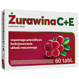 Żurawina C + E, 60 tabletek