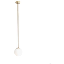 Plafon Pinne Long Metalowy Złoty