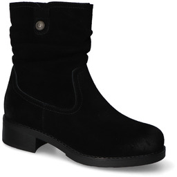 Botki Sergio Leone BT355-S Czarne zamsz