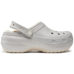 Klapki Crocs Classic Platform Glitter Lined Clog