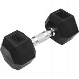 Hantla stała gumowana Hex 6kg