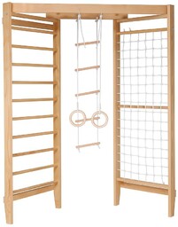 Drabinka Gimnastyczna Cherry Fun dla Dzieci - Drewno