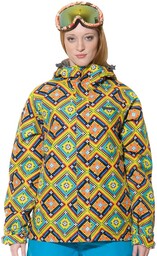 kurtka zimowa damska HORSEFEATHERS CARINA JACKET (yellow peru)