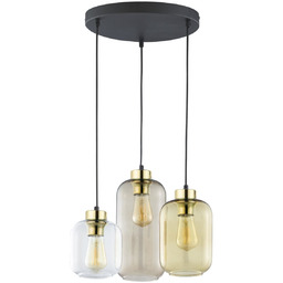 Okrągła lampa wisząca Marco 3175 TK Lighting potrójna