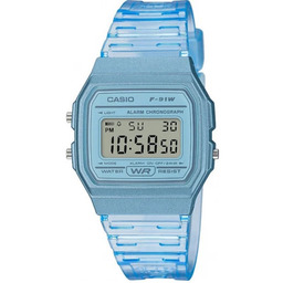 Zegarek Unisex Casio Retro Vintage F-91WS-2 (zd648b) +