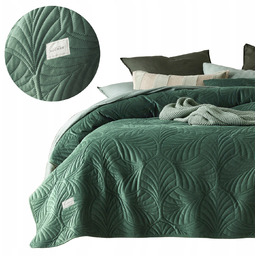 Narzuta welurowa kapa na łóżko kanapę velvet pikowana