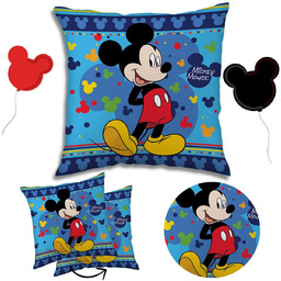 DISNEY Myszka Mickey Poduszka kwadratowa, poduszka ozdobna 40x40
