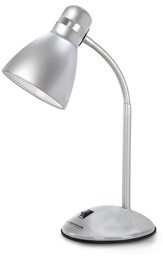 ESPERANZA LAMPKA BIURKOWA E27 ALKES SREBRNA ELD113S