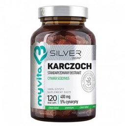 MyVita Silver Karczoch 400 mg, 120 kaps.