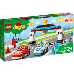 Lego Duplo 10947 Auta Wyścigowe Klocki Stacja