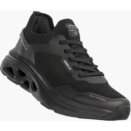 Sneakersy Męskie Buty Sportowe Lekkie Casual Czarne AMERICAN