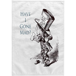3dRose Ręcznik "Mad Hatter Have I Gone Mad