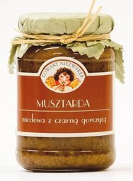 Musztarda miodowa z czarną gorczycą Towary Niezwykłe 190g