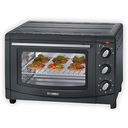 Severin Piec do Pieczenia, Czarny, 20 l, 1500W