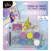 Makijaż/farby do malowania twarzy KIDEA 6 kolorów +