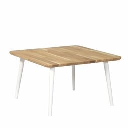 Stolik drewniany, dębowy. Kwadratowy stolik kawowy Modern Oak,
