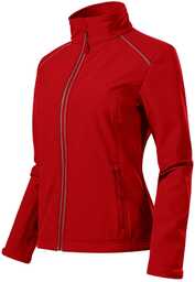 PROTTEC TRIM kurtka softshell .damska .XS .czerwony