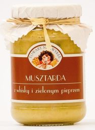 Musztarda z whisky i zielonym pieprzem Towary Niezwykłe