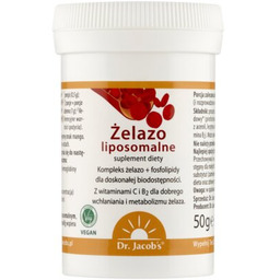 DR. JACOB''S Kompleks witamin i minerałów Żelazo liposomalne