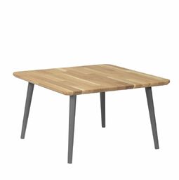Stolik drewniany, dębowy. Kwadratowy stolik kawowy Modern Oak,
