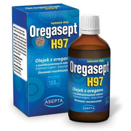 Oregasept H97 Olejek z oregano Krople, 100 ml
