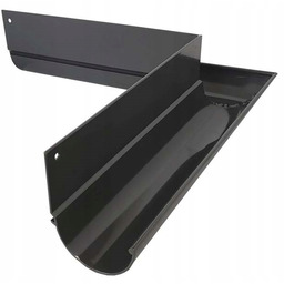 Narożnik Zewnętrzny 90 stopni Rynny R50 Renoplast Grafitowy