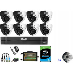 Zestaw Do Monitoringu 8 Kamer Analog BCS-EA15FR3 Dom