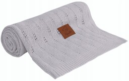 Kocyk Bambusowy Ażurowy Delikatny Lekki 100% Bambus