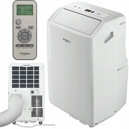 Klimatyzator Przenośny Whirlpool Biały 1300W Termostat Timer Pilot